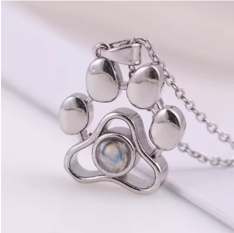 Pet projection necklace